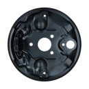 Front brake backing plate (each) Beetle VW1200, VW1300 and VW1500 8.1965 and later Karmann Ghia 8.1965 and later